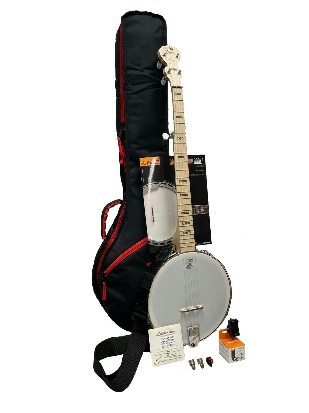 Deering Goodtime Leader 'Maple Prince' 5 String Banjo Beginners